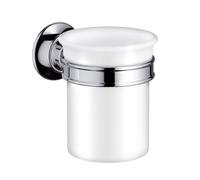 Axor Montreux gobelet pour brosse à dents blanc-chrome 42134000