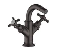 Hansgrohe hansgrohe Axor Montreux Mitigeur bidet 2 trous A 104 mm, croix, tirette, bleu Quantité:1