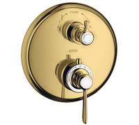 Axor Montreux mitigeur bain-douche encastrée avec thermostat doré 16821990