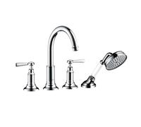 hansgrohe mitigeur de Axor Montreux 16550000 chromé , manches à levier, raccord à 4 trous