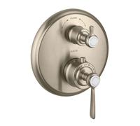 hansgrohe Axor Montreux hansgrohe Axor Montreux mitigeur thermostatique Axor Montreux , avec vanne d'arrêt / inverseur, poignée à levier, nickel brossé
