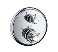 Axor Montreux - Mitigeur thermostatique encastré avec vanne d’arrêt, nickel brossé 16800820
