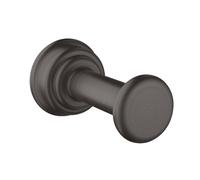 Hansgrohe Crochet simple AXOR Montreux 42137340 – métal, fixation murale – Chrome noir brossé