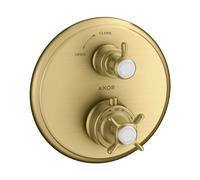 AXOR Montreux Robinetterie de douche encastrée avec mitigeur thermostatique, 16800250,
