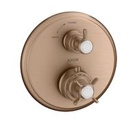 AXOR Montreux Robinetterie de douche encastrée avec mitigeur thermostatique, 16800310,