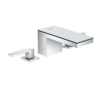 Axor MyEdition - Mitigeur de lavabo, avec garniture de vidage Push-Open, 3 trous chrome/verre mirroir 47050000
