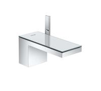 Axor MyEdition - Mitigeur de lavabo, avec garniture de vidage Push-Open, chrome/verre mirroir 47010000