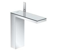 Axor MyEdition - Mitigeur de lavabo, avec garniture de vidage Push-Open, chrome/verre mirroir 47020000