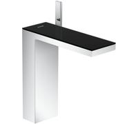 Axor Mitigeur de lavabo sur pied MyEdition 47020600 chrome-noir avec vidage Push-Open