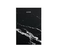hansgrohe AXOR MyEdition 150 plaque de marbre Nero Marquina, 47915000