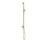Axor One - Barre de douche 97 mm, avec flexible de douche, laiton brossé 48792950