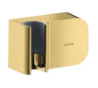 Axor One - Coude mural avec support, aspect doré poli 45723990