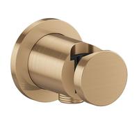 Axor One - Coude mural avec support, bronze brossé 48780140