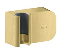 Axor One - Coude mural avec support, laiton brossé 45723950