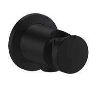 Axor One - Coude mural avec support, noir mat 48780670