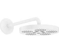 Axor One douche à effet de pluie avec bras 28.2x28.2 cm ronde blanc 48491700