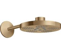 Hansgrohe Axor Douche de tête Axor One 48492140 28×28 cm, 2 jets, bras de douche, bronze brossé