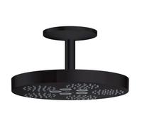 Axor One - Douche de tête 280 avec raccord de plafond, 1 jet, noir mat 48493670