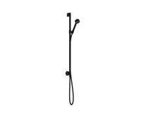 Axor One - Ensemble pomme de douche, tige et flexible, EcoSmart, noir mat 48791670