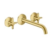 Hansgrohe Axor One - Mélangeur de baignoire 3 trous encastré laiton brossé 48430950