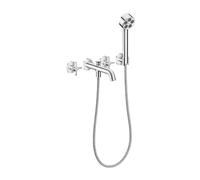 Axor One - Mélangeur de baignoire 4 trous encastré, avec accessoires, EcoSmart, chrome 48443000
