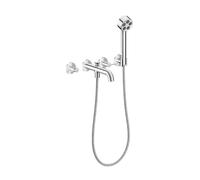 Axor One - Mélangeur de baignoire 4 trous encastré, avec accessoires, EcoSmart, chrome 48444000