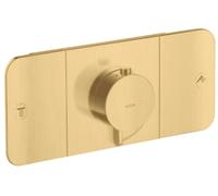 Axor One mitigeur bain-douche encastrée avec thermostat doré 45712250