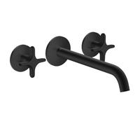 Axor One - Mitigeur de baignoire encastré, installation 3 trous, noir mat 48430670