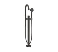 Axor One - Mitigeur de baignoire pour montage au sol, avec accessoires, chrome noir brossé 48440340
