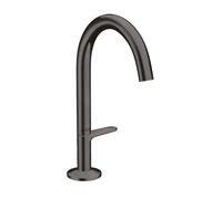 Axor One - Mitigeur de lavabo avec bonde Push-Open, EcoSmart, CoolStart, chrome noir brossé 48020340