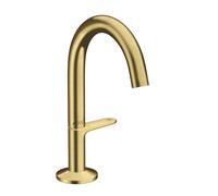 Axor One - Mitigeur de lavabo avec bonde Push-Open, EcoSmart, CoolStart, laiton brossé 48010950