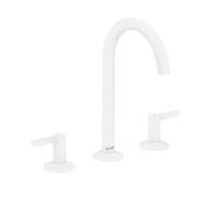 Axor One mitigeur de lavabo sur pied blanc 48050700