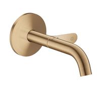 Axor One - Mitigeur de lavabo encastré, avec bonde, EcoSmart, bronze brossé 48180140