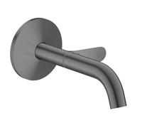 Axor One - Mitigeur de lavabo encastré, avec bonde, EcoSmart, noir chromé brossé 48180340