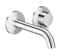 Axor One - Mitigeur de lavabo encastré, avec bonde, installation 2 trous, EcoSmart, chrome 48170000