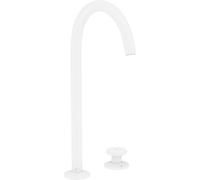 Axor One mitigeur de lavabo sur pied blanc 48060700