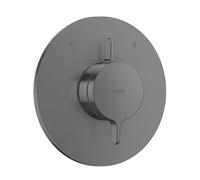 Axor One - Mitigeur encastré, 2 sorties, chrome noir brossé 48415340