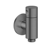 Axor One - Robinet d'arrêt encastré, noir chromé brossé 48781340