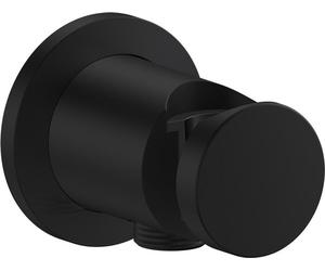 AXOR One, robinet mural rond, finition noir mat
