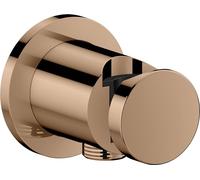 AXOR One, robinet mural rond, finition or rouge poli