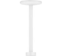 AXOR One, support de plafond de 300 mm pour douchette de plafond 280 2jet, finition blanc mat