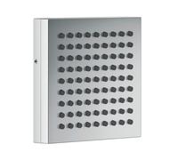 Axor ShowerComposition douche à effet de pluie 11x11 cm carrée chrome 12596000