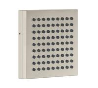 Hansgrohe hansgrohe Axor SB Composition de Douche 110x110mm, 1 jet, finition acier inoxydable Quantité:1