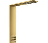 AXOR ShowerComposition, module de douchette 110/220, 1 jet avec pommeau de douche de toit, finition or poli