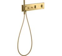AXOR ShowerComposition, module thermostatique 470/110, encastré, pour 2 points de puisage, finition or poli