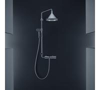 AXOR Showers by Front Colonne de douche en applique avec mitigeur thermostatique, 26020000,