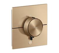 Hansgrohe hansgrohe Thermostat Axor ShowerSelect ID HF encastré, 1 voie, sortie latérale, angle, bronze brossé Quantité:1