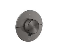 Axor ShowerSelect ID - Mitigeur thermostatique encastré, 2 sorties, chrome noir brossé 36751340
