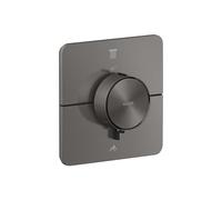Axor ShowerSelect ID - Mitigeur thermostatique encastré, 2 sorties, chrome noir brossé 36754340