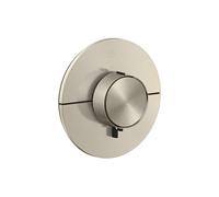 hansgrohe AXOR ShowerSelect ID thermostat, encastré, rond, 1 consommateur, 36756820, Couleur: Nickel brossé